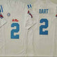O.Miss Rebels #2 Jaxson Dart White 2025 FUSE Football College Jerseys