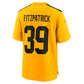 P.Steelers #39 Minkah Fitzpatrick Gold Alternate Game Stitched American Football Jerseys