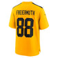P.Steelers #88 Pat Freiermuth Gold Alternate 1933 Throwback Game Stitched American Football Jerseys