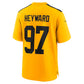 P.Steelers #97 Cameron Heyward Gold Alternate 1933 Throwback Game Stitched American Football Jerseys