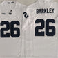 P.State Nittany Lions #26 Saquon Barkley White 2024 F.U.S.E. Stitched College Jerseys