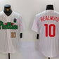 Philadelphia Phillies #10 J.T. Realmuto White Green Cool Base Stitched Baseball Jersey