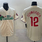 Philadelphia Phillies #12 Kyle Schwarber Cream Phanatic Limited Stitched Baseball Jersey