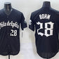 Philadelphia Phillies #28 Alec Bohm Black Gothic Vapor Limited Stitched Baseball Jersey