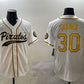 Pittsburgh Pirates #30 Paul Skenes White Cool Base Stitched Baseball Jersey