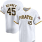 Pittsburgh Pirates #45 Andrew Heaney White 2025 Home Limited Stitched Baseball Jersey
