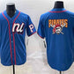 Pittsburgh Pirates National League Team Big Logo Blue 2025 All-Star Edition Limited Stitched Baseball Jersey