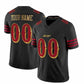 Custom SF.49ers Black 2025 “Rivalries” Vapor Limited Stitched American Football Jerseys