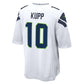 S.Seahawks #10 Cooper Kupp White 50th Season Game Stitched American Football Jerseys