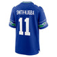 S.Seahawks #11 Jaxon Smith-Njigba Royal Alternate 2 50th Season Game Stitched American Football Jerseys