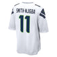S.Seahawks #11 Jaxon Smith-Njigba White 50th Season Game Stitched American Football Jerseys