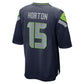 S.Seahawks #15 Tory Horton College Navy Team Game Stitched American Football Jerseys