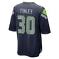 S.Seahawks #30 AJ Finley College Navy Team Game Stitched American Football Jerseys