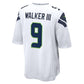 S.Seahawks #9 Kenneth Walker III White 50th Season Game Stitched American Football Jerseys