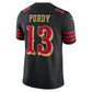 SF.49ers #13 Brock Purdy 2025 Rivalries Collection Limited Jersey - Black Stitched American Football Jerseys