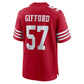 SF.49ers #57 Luke Gifford Scarlet Team Game Stitched American Football Jerseys