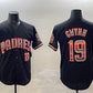 San Diego Padres #19 Tony Gwynn Black Mexico Cool Base Stitched Baseball Jersey