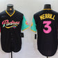 San Diego Padres #3 Jackson Merrill Black City Connect Cool Base Stitched Baseball Jersey