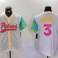 San Diego Padres #3 Jackson Merrill White NEW 2023 City Connect Cool Base Stitched Baseball Jersey