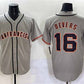 San Francisco Giants #16 Rafael Devers Gray Cool Base Stitched Baseball Jersey