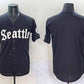 Seattle Mariners Blank Black 'Deep Sea Gothic Edition' Vapor Premier Limited Stitched Baseball Jersey