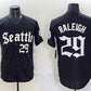 Seattle Mariners #29 Cal Raleigh Black 'Deep Sea Gothic Edition' Vapor Premier Limited Stitched Baseball Jersey