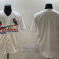 St. Louis Cardinals Blank White Cool Base Stitched Baseball Jersey