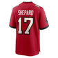 TB.Buccaneers #17 Sterling Shepard Red Team Game American Football Jerseys
