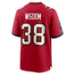 TB.Buccaneers #38 Rashad Wisdom Red Team Game American Football Jerseys