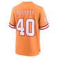 TB.Buccaneers #40 Mike Alstott Creamsicle 50th Season Game American Football Jerseys