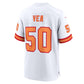 TB.Buccaneers #50 Vita Vea '76 White 50th Season Game American Football Jerseys