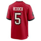 TB.Buccaneers #5 Haason Reddick Red Team Game Stitched American Football Jerseys