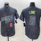 Tampa Bay Rays #8 Brandon Lowe Charcoal 2024 City Connect Player Number Limited Cool Base Baseball Jersey