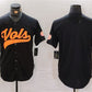 T.Volunteers Black Stitched American College Jerseys