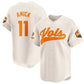 T.Volunteers #11 Billy Amick Cream 2024 Champions Vapor Limited Stitched American College Jerseys