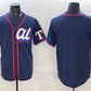 Texas Rangers American League Blank Navy 2025 All-Star Edition Limited Stitched Baseball Jersey