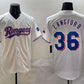 Texas Rangers #36 Wyatt Langford White Cool Base Stitched Baseball Jersey