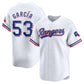 Texas Rangers #53 Adolis García Home Limited Player Jersey - White Baseball Jersey