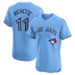 Toronto Blue Jays #11 Bo Bichette Alternate Elite Player Jersey - Powder Blue Stitched Baseball Jersey