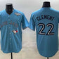 Toronto Blue Jays #22 Ernie Clement Royal 2025 World Series Cool Base Stitched Baseball Jersey