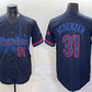 Toronto Blue Jays #31 Max Scherzer Navy 2024 City Connect Limited Stitched Baseball Jersey
