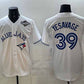 Toronto Blue Jays #39 Trey Yesavage White 2025 World Series Home Cool Base Stitched Baseball Jersey
