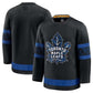 T.Maple Leafs Fanatics Alternate Premium Jersey - Black Stitched American Hockey Jerseys