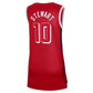 USA Basketball #10 Breanna Stewart 2024 Swingman Player Jersey - Red American Basketball Jersey