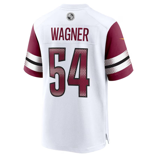 W.Commanders #45 Bobby Wagner White Game Stitched American Football Jerseys