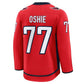 W.Capitals #77 TJ Oshie Fanatics Home Premium Jersey - Red Stitched American Hockey Jerseys