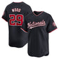 Washington Nationals #29 James Wood Alternate Limited Player Jersey - Navy Baseball Jerseys