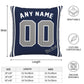 Custom New York Yankees Pillow Decorative Throw Pillow Case - Print Personalized Football Team Fans Name & Number Birthday Gift Football Pillows