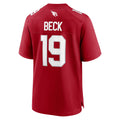 A.Cardinals #19 Carson Beck Player Cardinal Limited Home Game BALCE Stitched Jerseys