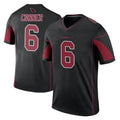 A.Cardinals #6 James Conner Player Black Color Rush Vapor Limited Untouchable BALCE Stitched Jerseys
